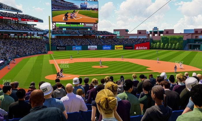 Citizens Bank Park - Section 120 Seat View