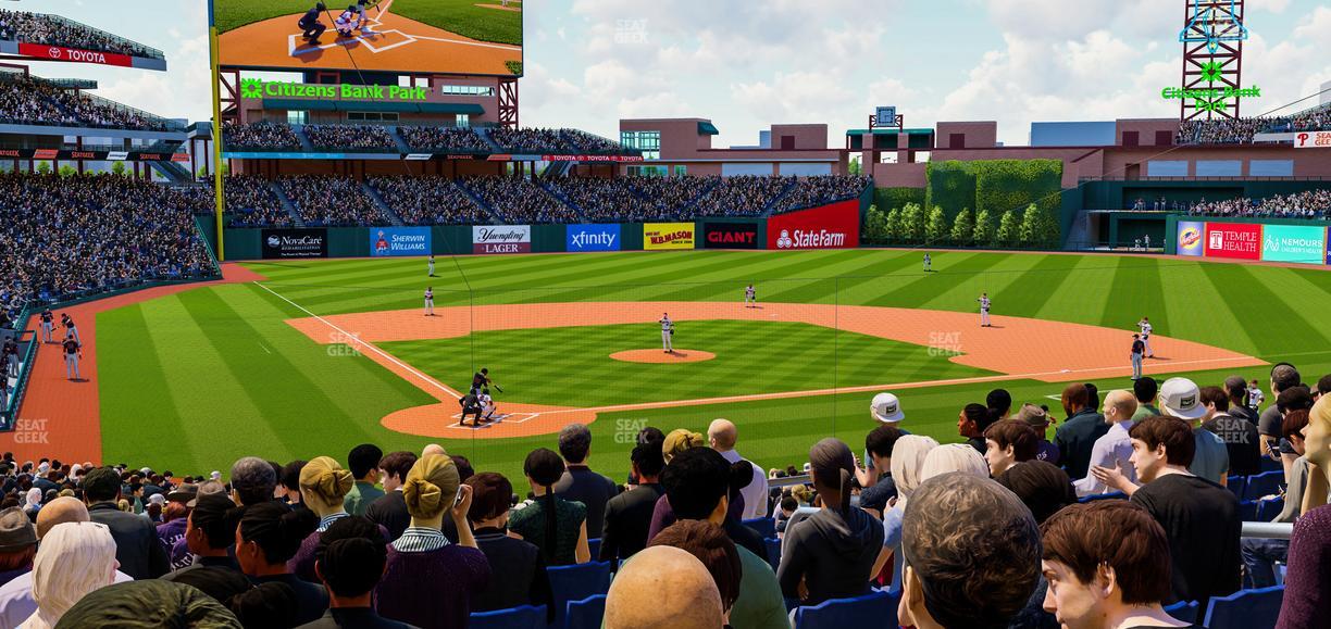Citizens Bank Park - Section 121 Seat View