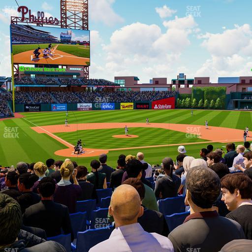 Citizens Bank Park - Section 121 Seat View
