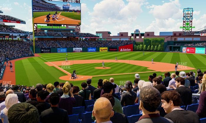 Citizens Bank Park - Section 121 Seat View