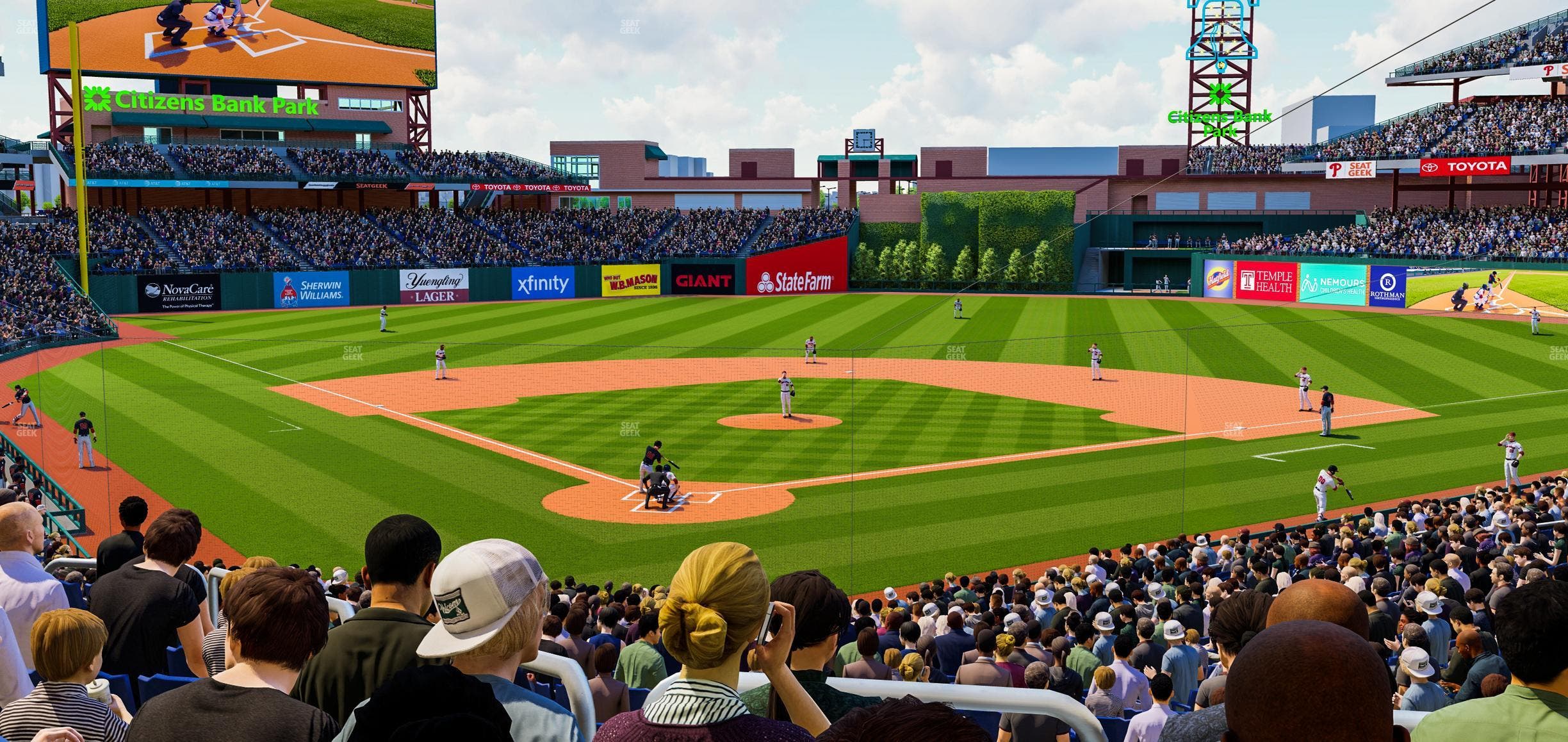 Citizens Bank Park - Section 122 Seat View