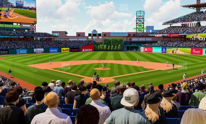 Citizens Bank Park - Section 123 Seat View