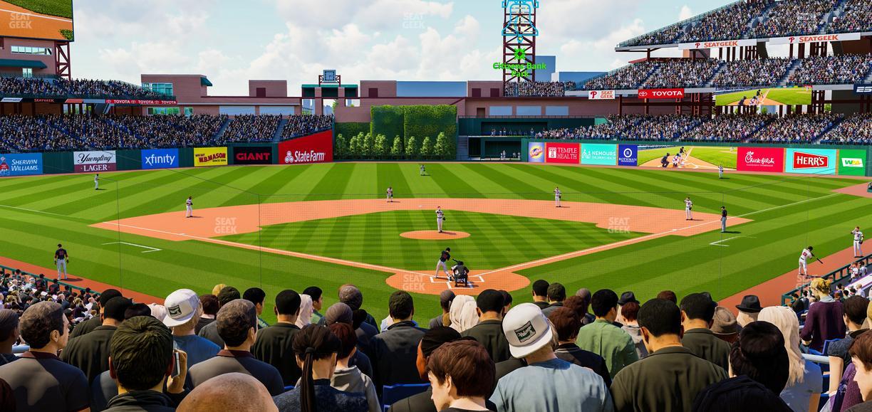 Citizens Bank Park - Section 124 Seat View