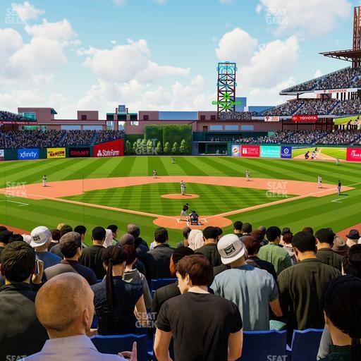 Citizens Bank Park - Section 124 Seat View