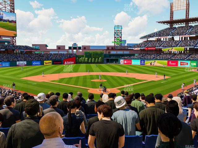 Citizens Bank Park - Section 124 Seat View