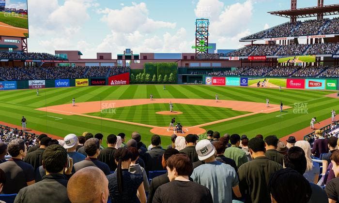 Citizens Bank Park - Section 124 Seat View