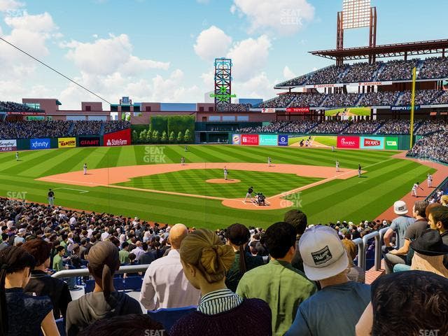 Citizens Bank Park - Section 125 Seat View
