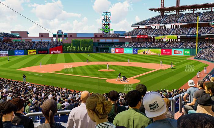 Citizens Bank Park - Section 125 Seat View