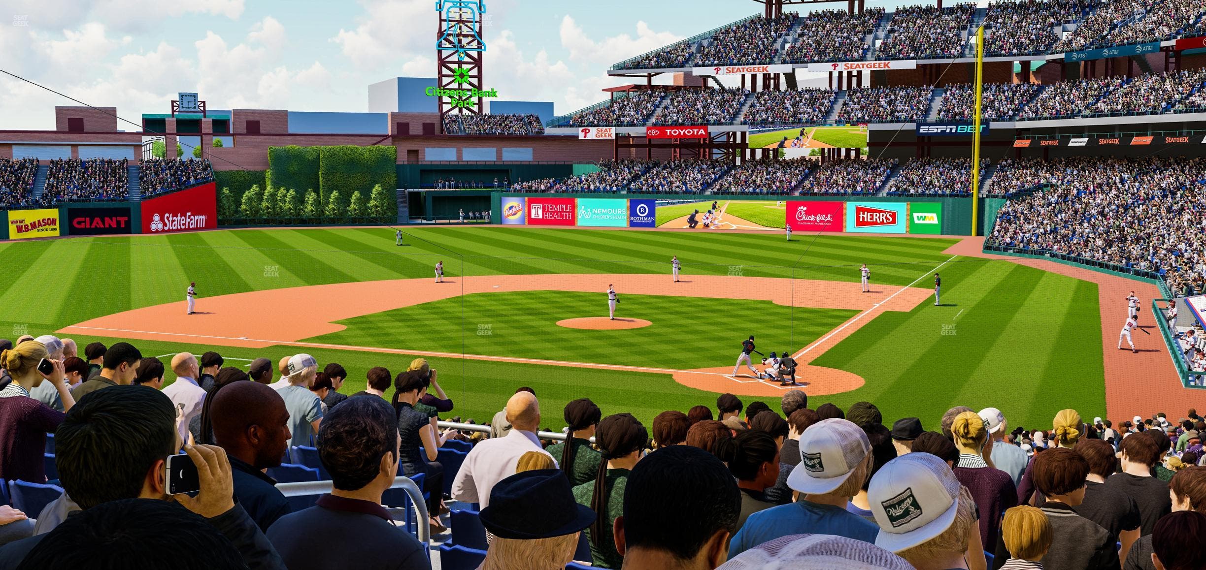 Citizens Bank Park - Section 126 Seat View