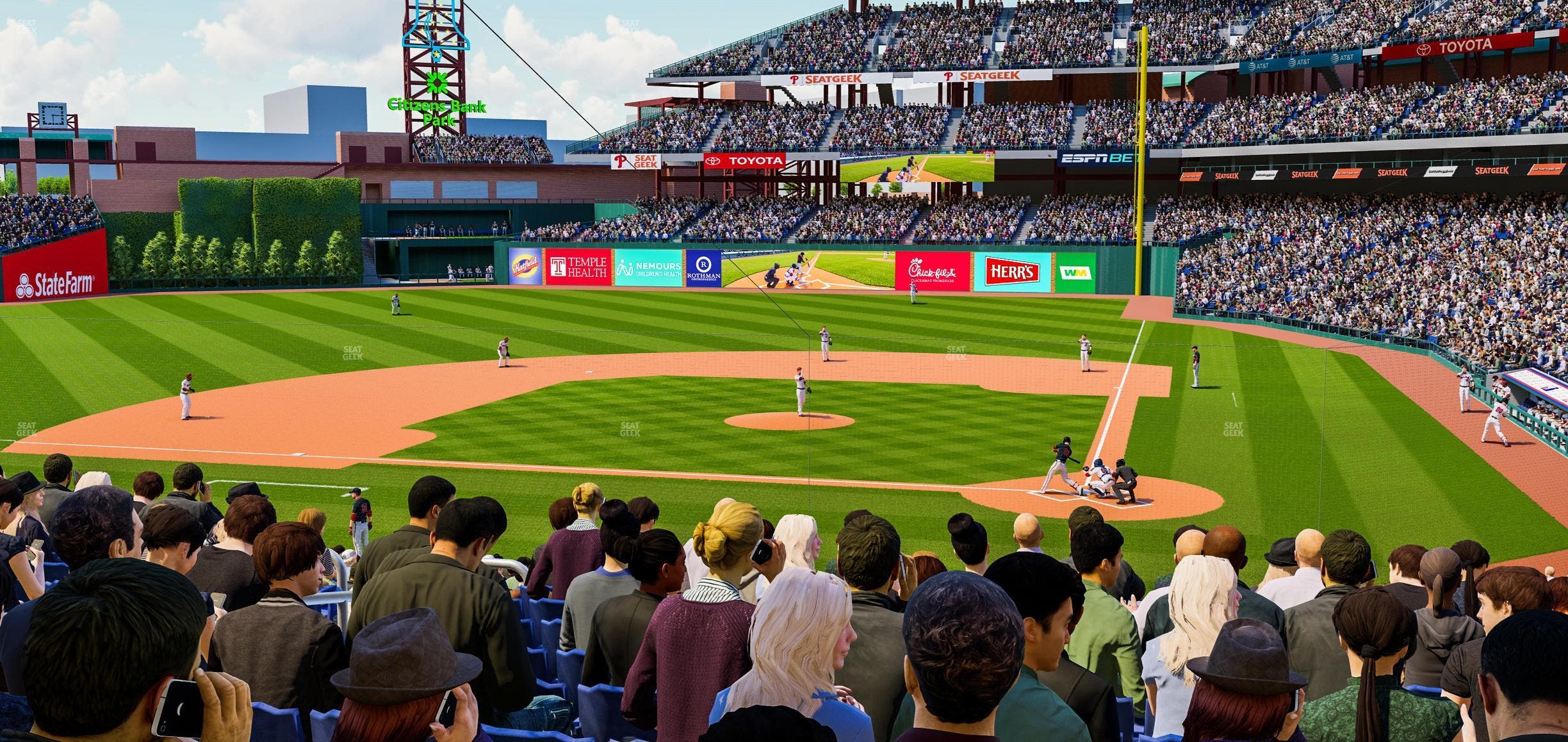 Citizens Bank Park - Section 127 Seat View