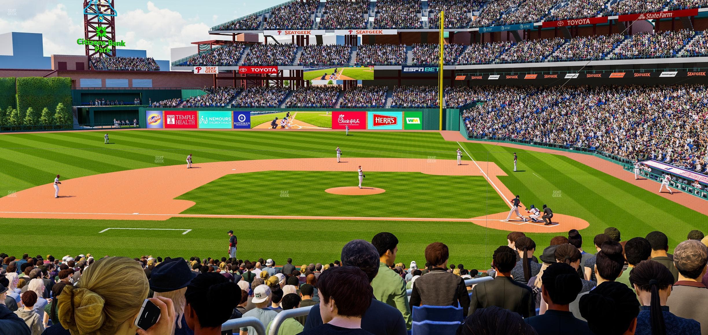 Citizens Bank Park - Section 128 Seat View
