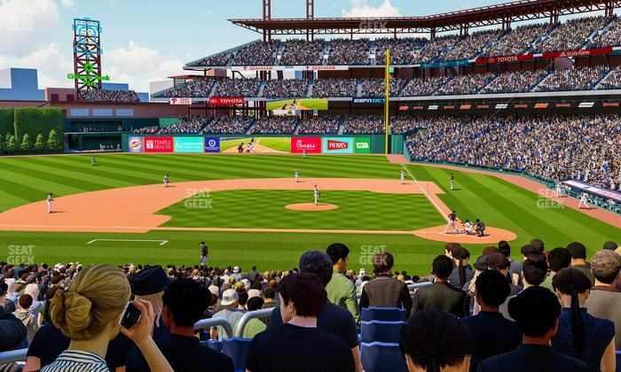 Citizens Bank Park - Section 128 Seat View