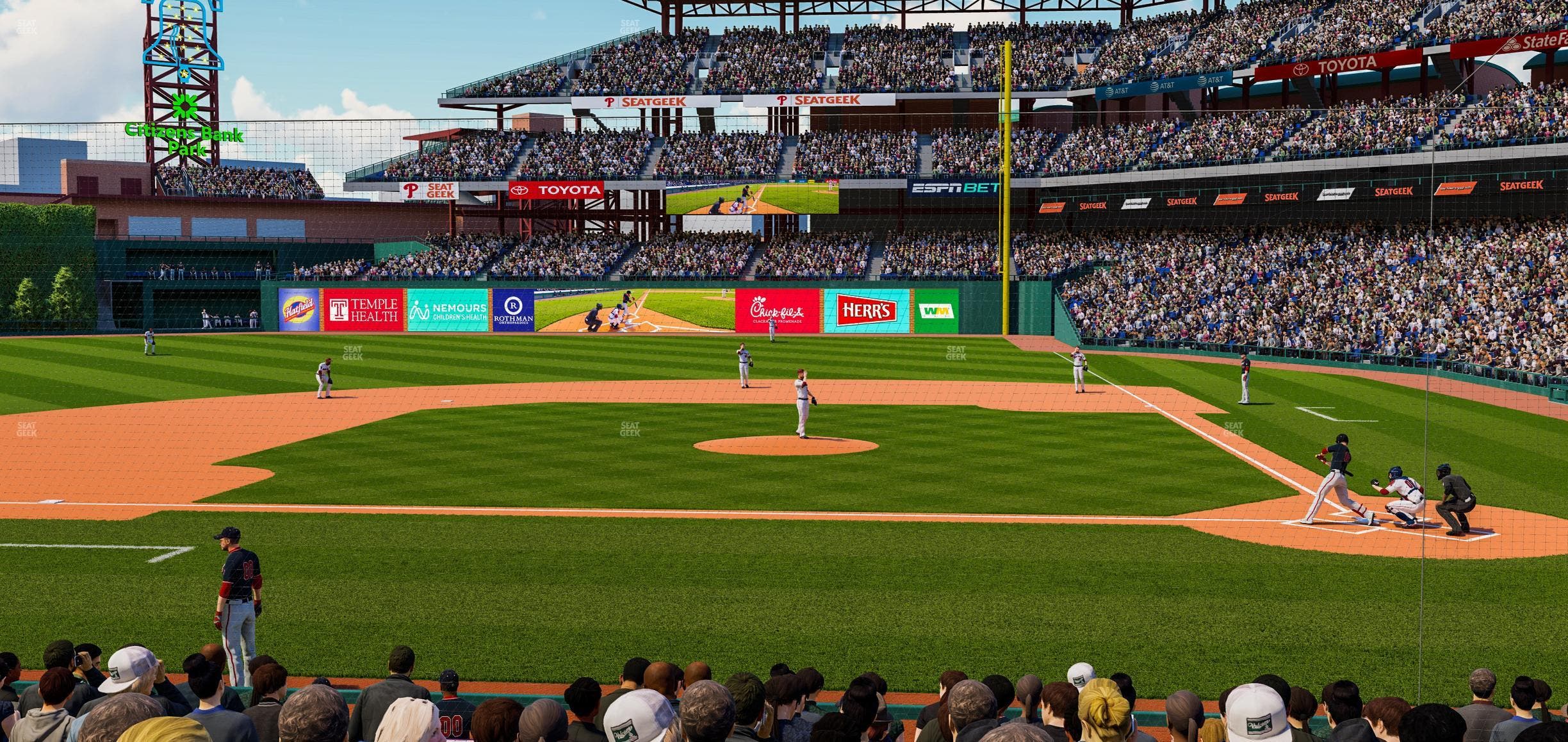Citizens Bank Park - Section 129 Seat View