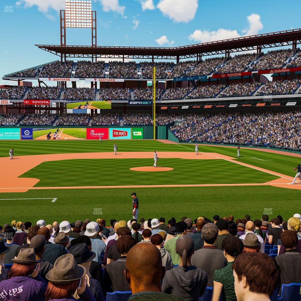 Citizens Bank Park - Section 130 Seat View