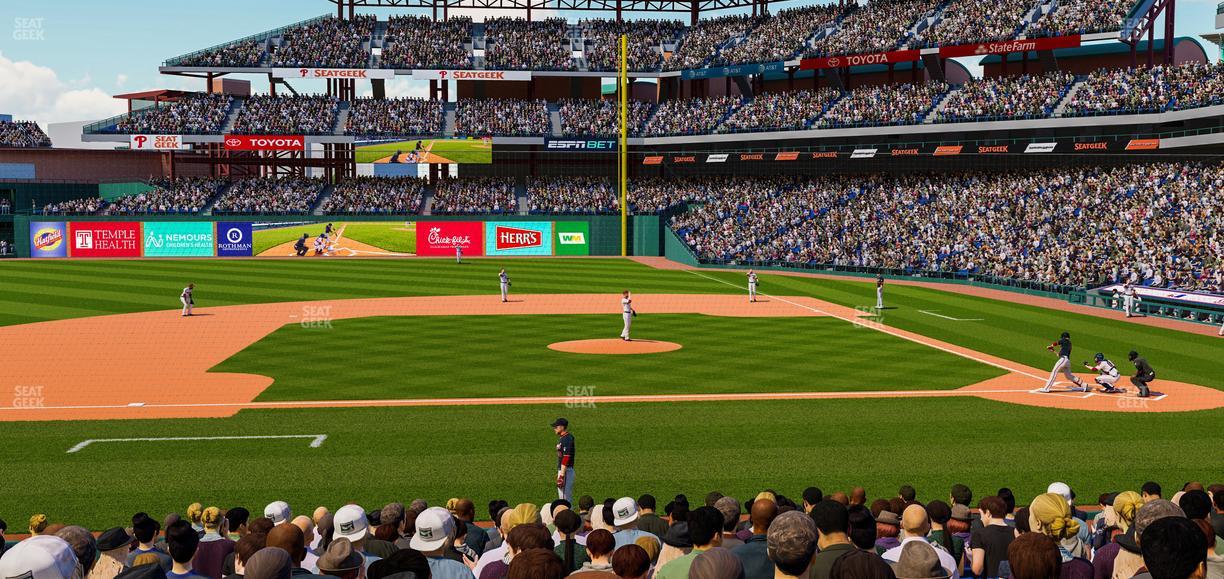 Citizens Bank Park - Section 130 Seat View