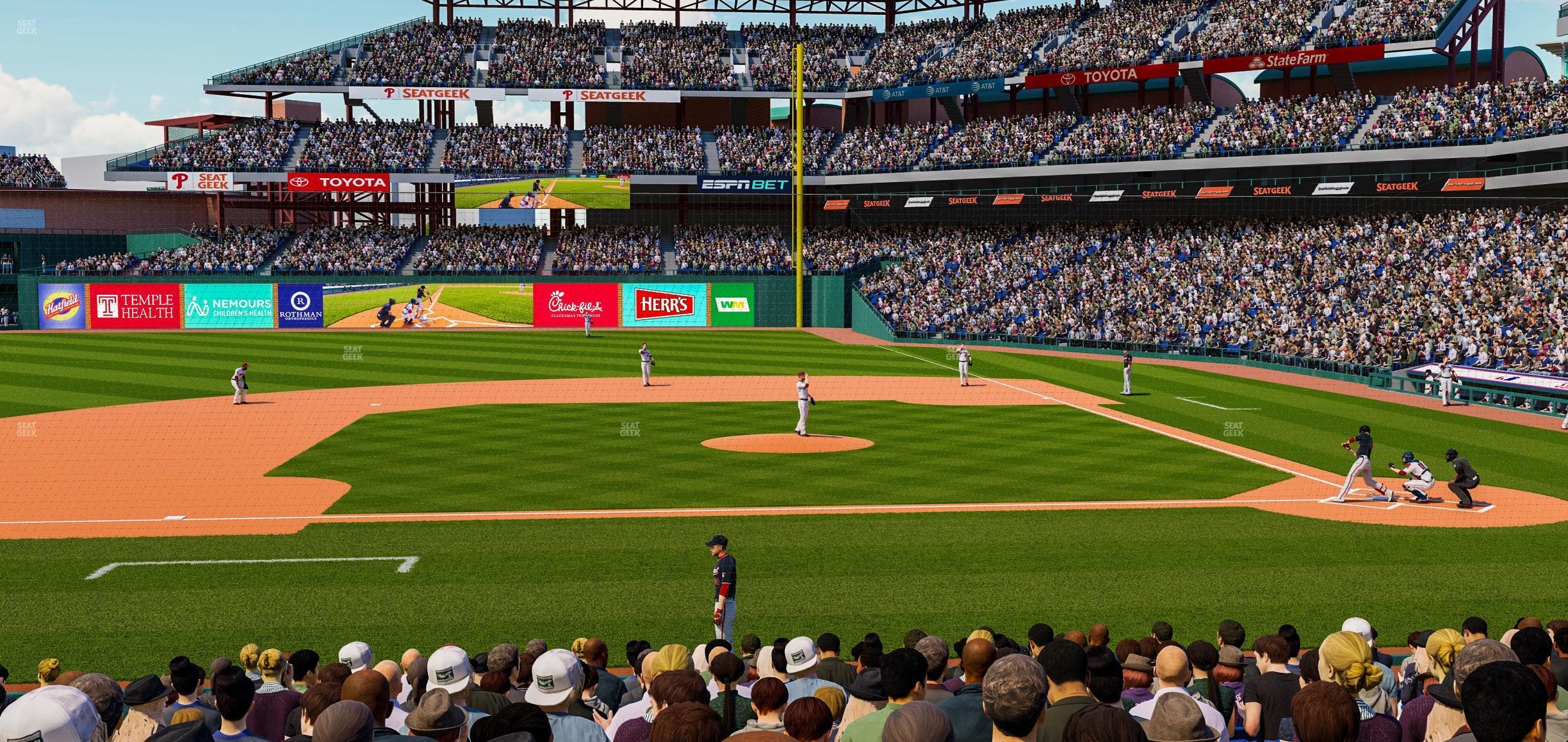 Citizens Bank Park - Section 130 Seat View