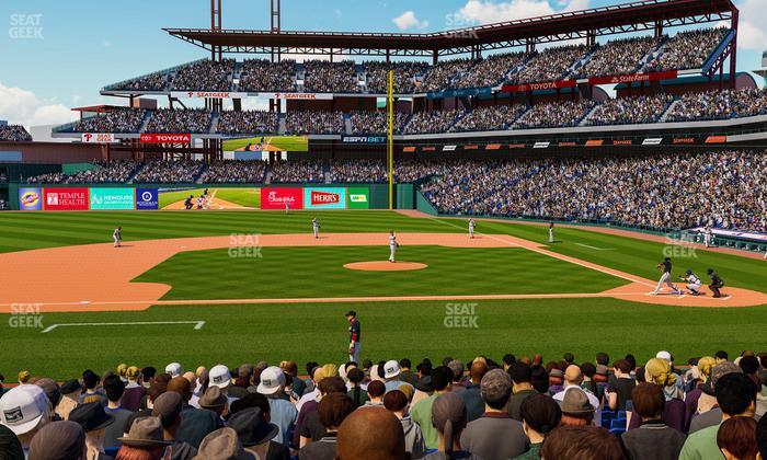 Citizens Bank Park - Section 130 Seat View