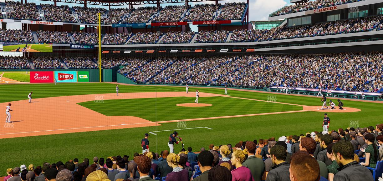 Citizens Bank Park - Section 132 Seat View