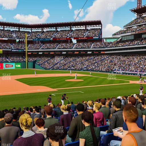 Citizens Bank Park - Section 132 Seat View