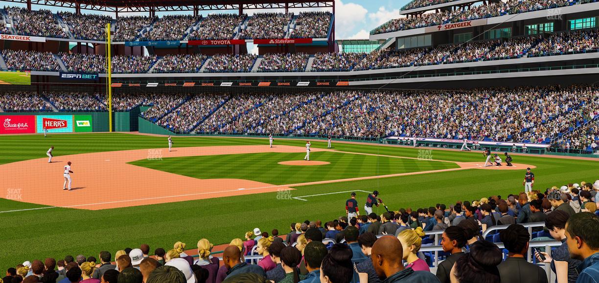 Citizens Bank Park - Section 133 Seat View