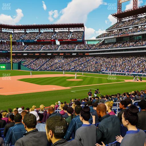 Citizens Bank Park - Section 133 Seat View