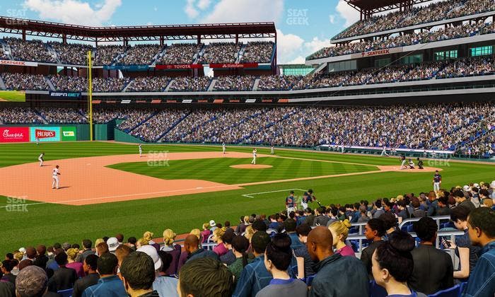 Citizens Bank Park - Section 133 Seat View