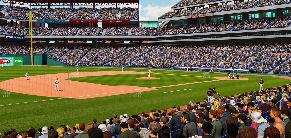 Citizens Bank Park - Section 134 Seat View