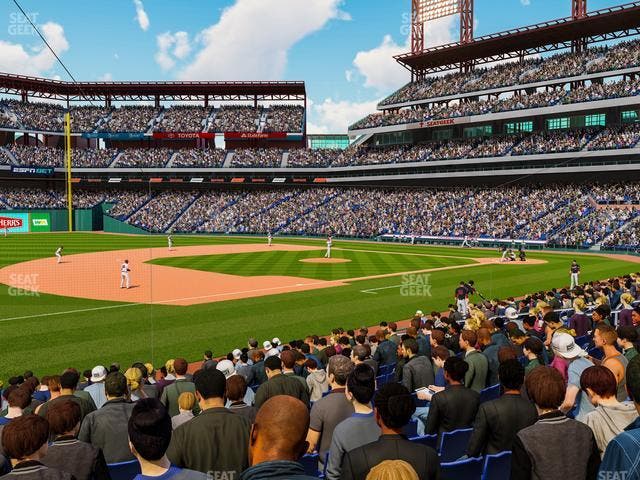 Citizens Bank Park - Section 134 Seat View