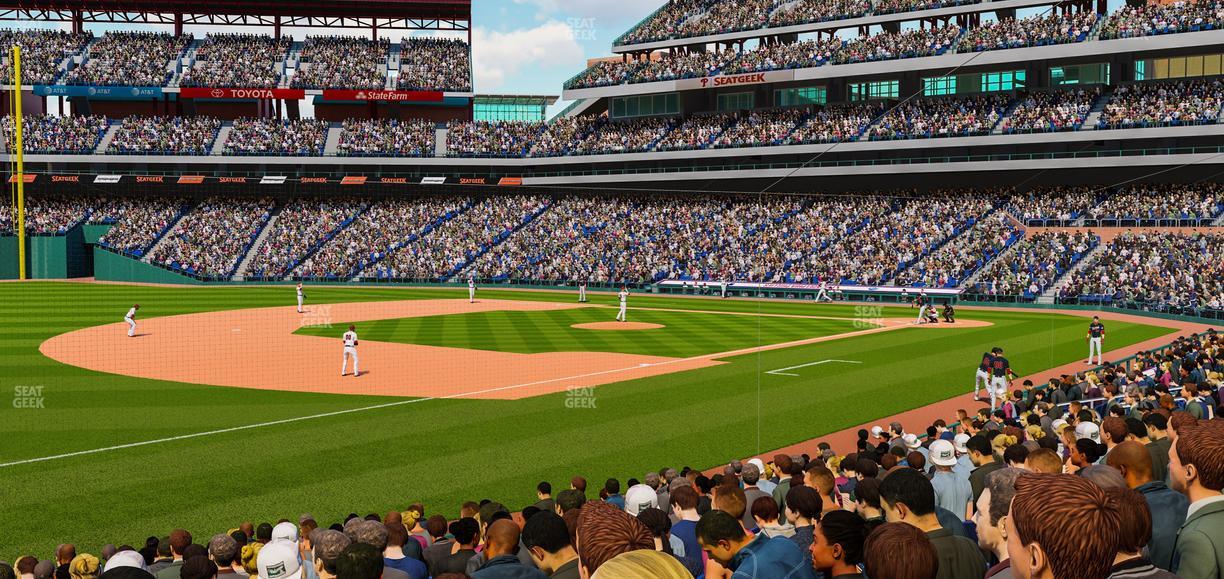 Citizens Bank Park - Section 135 Seat View