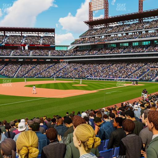 Citizens Bank Park - Section 135 Seat View