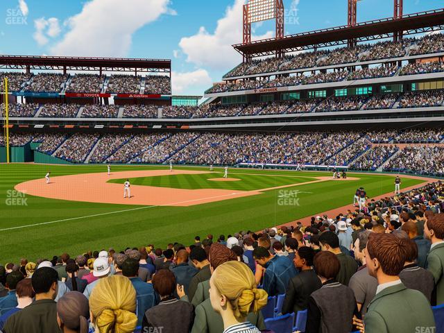 Citizens Bank Park - Section 135 Seat View