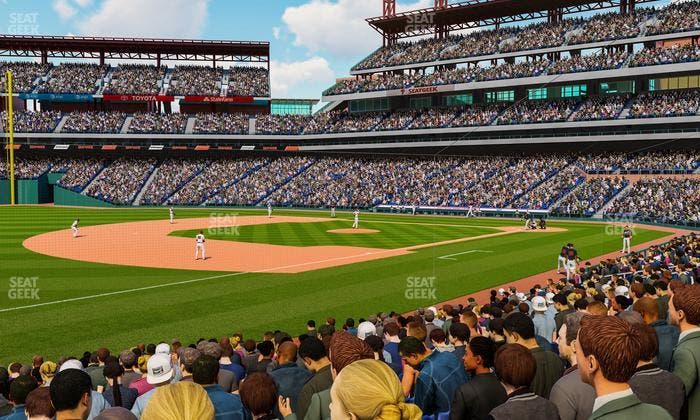 Citizens Bank Park - Section 135 Seat View