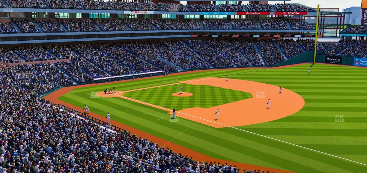 Citizens Bank Park - Section 210 Seat View