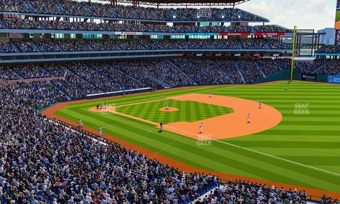 Citizens Bank Park - Section 210 Seat View