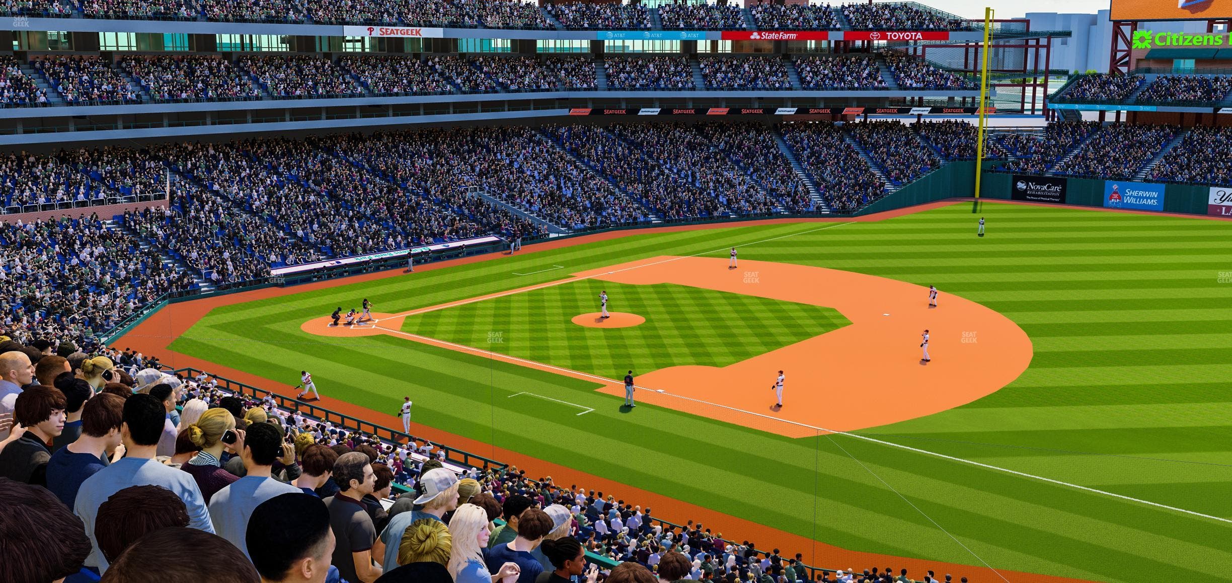 Citizens Bank Park - Section 211 Seat View