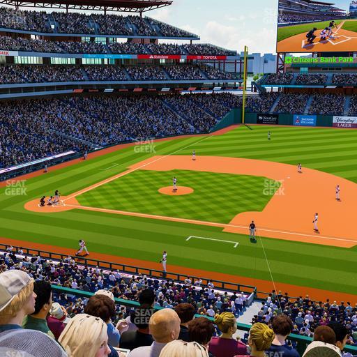 Citizens Bank Park - Section 214 Seat View