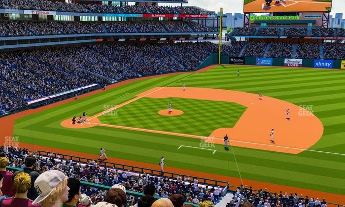 Citizens Bank Park - Section 214 Seat View