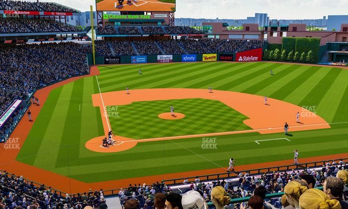 Citizens Bank Park - Section 218 Seat View