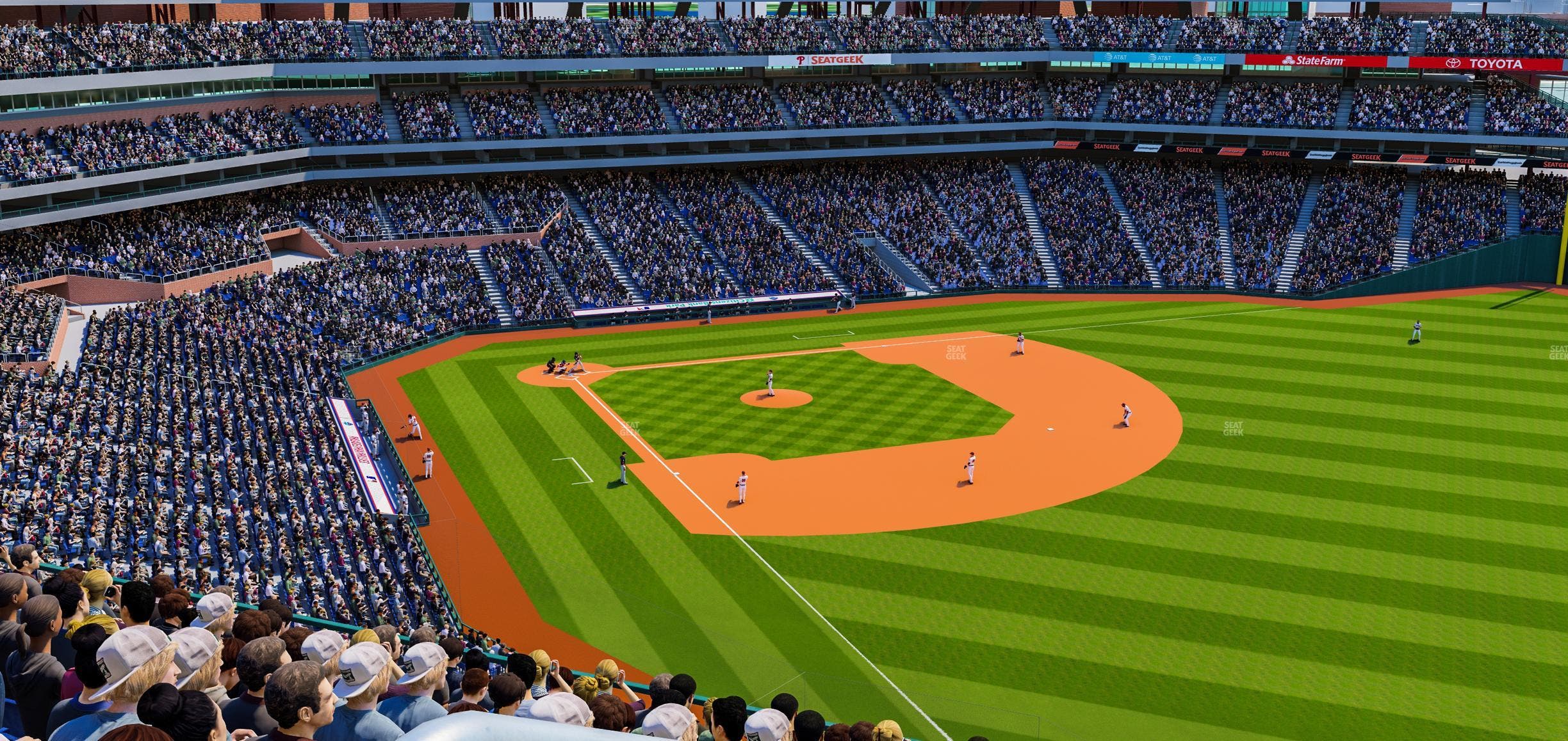 Citizens Bank Park - Section 307 V Seat View
