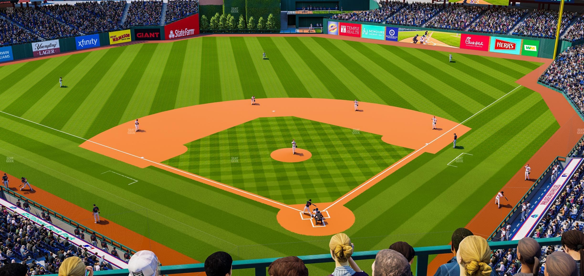Citizens Bank Park - Section 321 Seat View