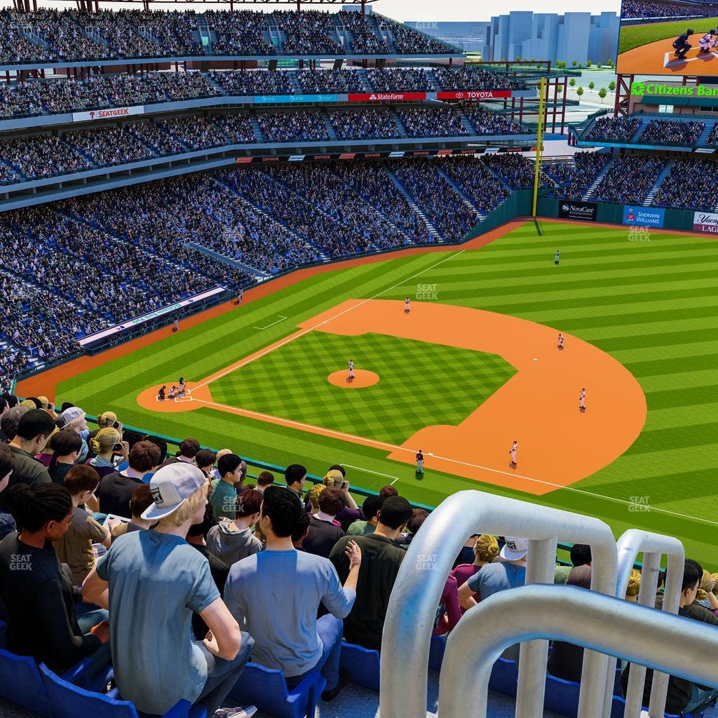 Citizens Bank Park - Section 412 V Seat View
