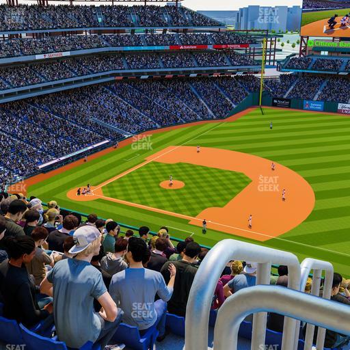 Citizens Bank Park - Section 412 V Seat View