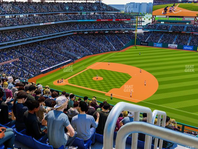 Citizens Bank Park - Section 412 V Seat View