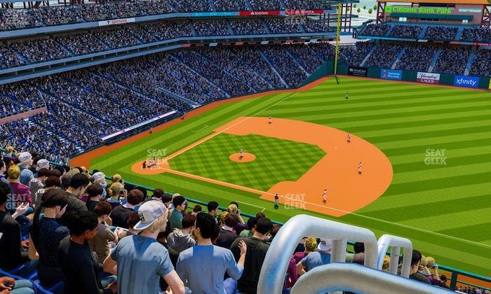 Citizens Bank Park - Section 412 V Seat View