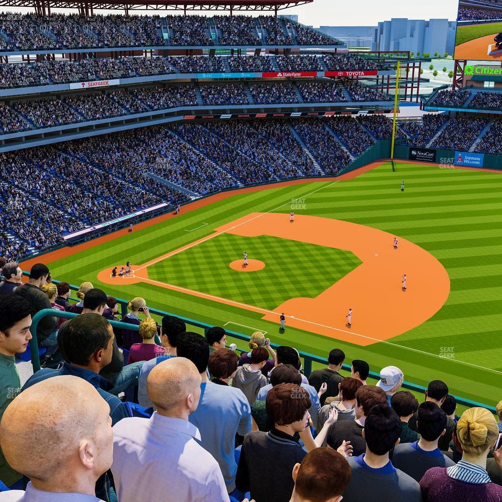 Citizens Bank Park - Section 412 Seat View