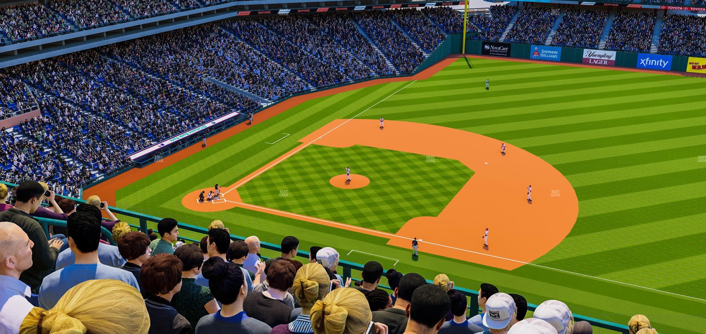 Citizens Bank Park - Section 413 Seat View