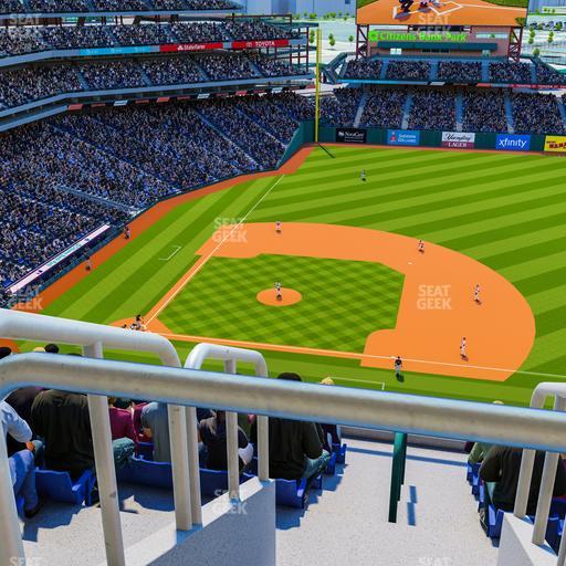 Citizens Bank Park - Section 414 V Seat View
