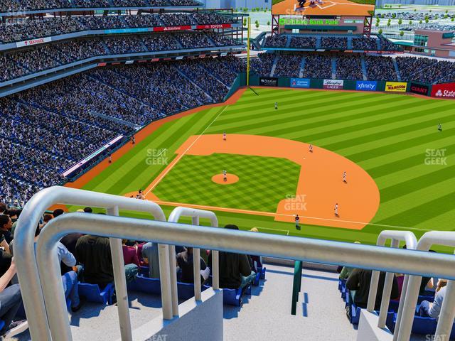 Citizens Bank Park - Section 414 V Seat View