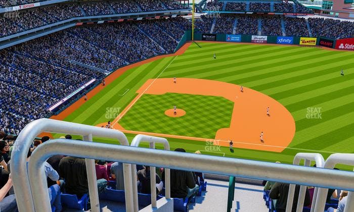 Citizens Bank Park - Section 414 V Seat View