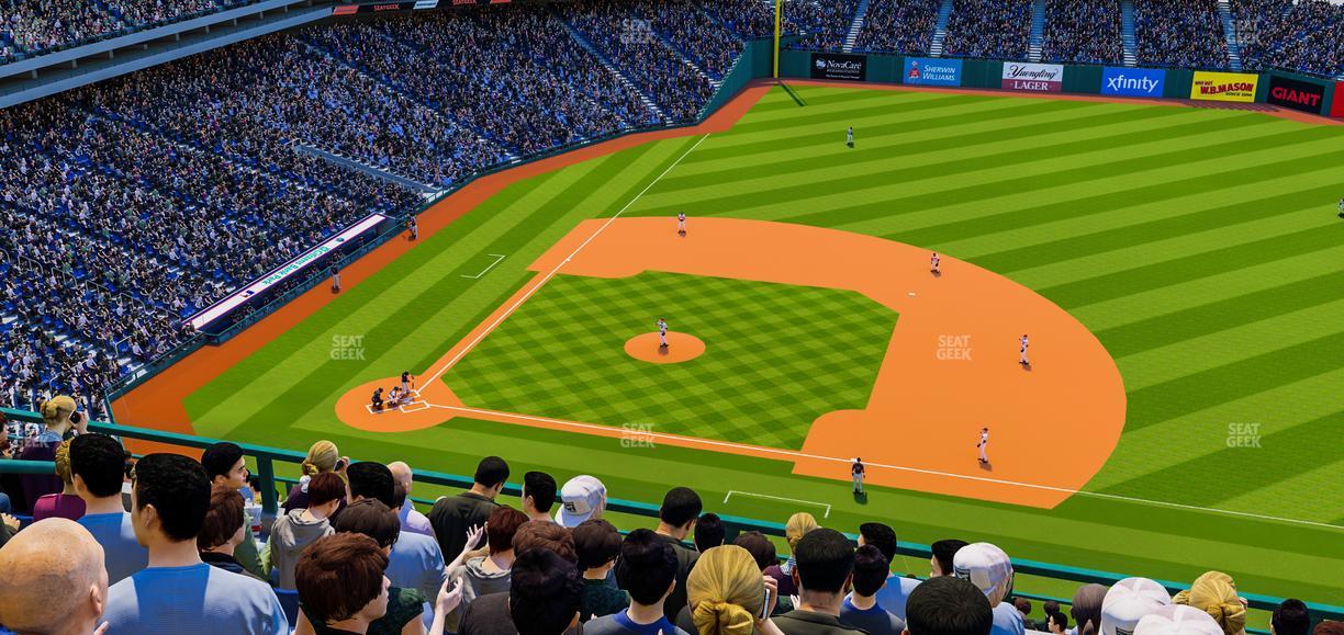 Citizens Bank Park - Section 414 Seat View